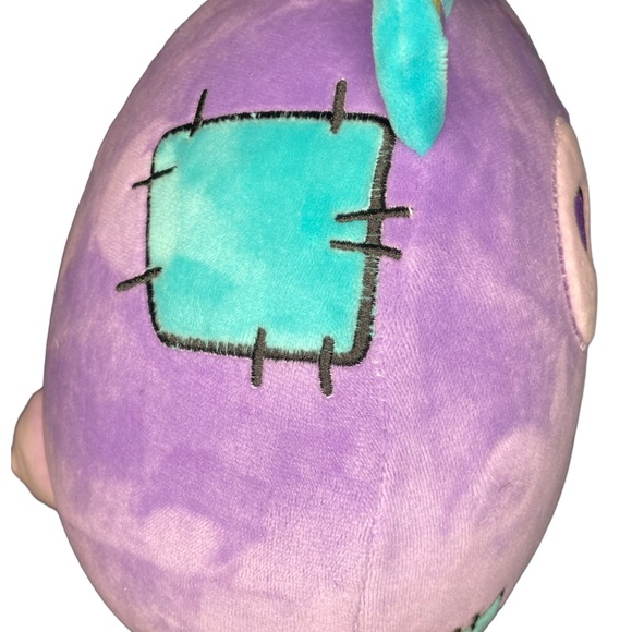 ItsFunneh The Krew Purple Lunar Plushie Squishable Plush 10" Bear Unicorn Horn - Picture 2 of 4